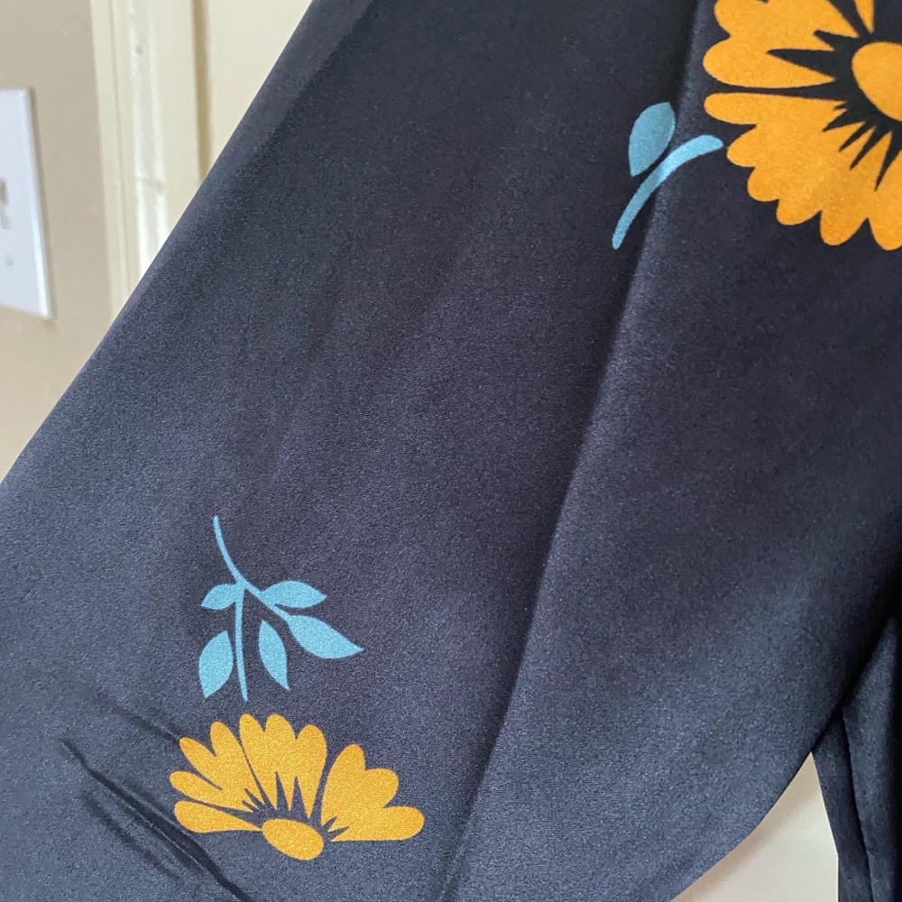 Beautiful midi silk dress size 8
